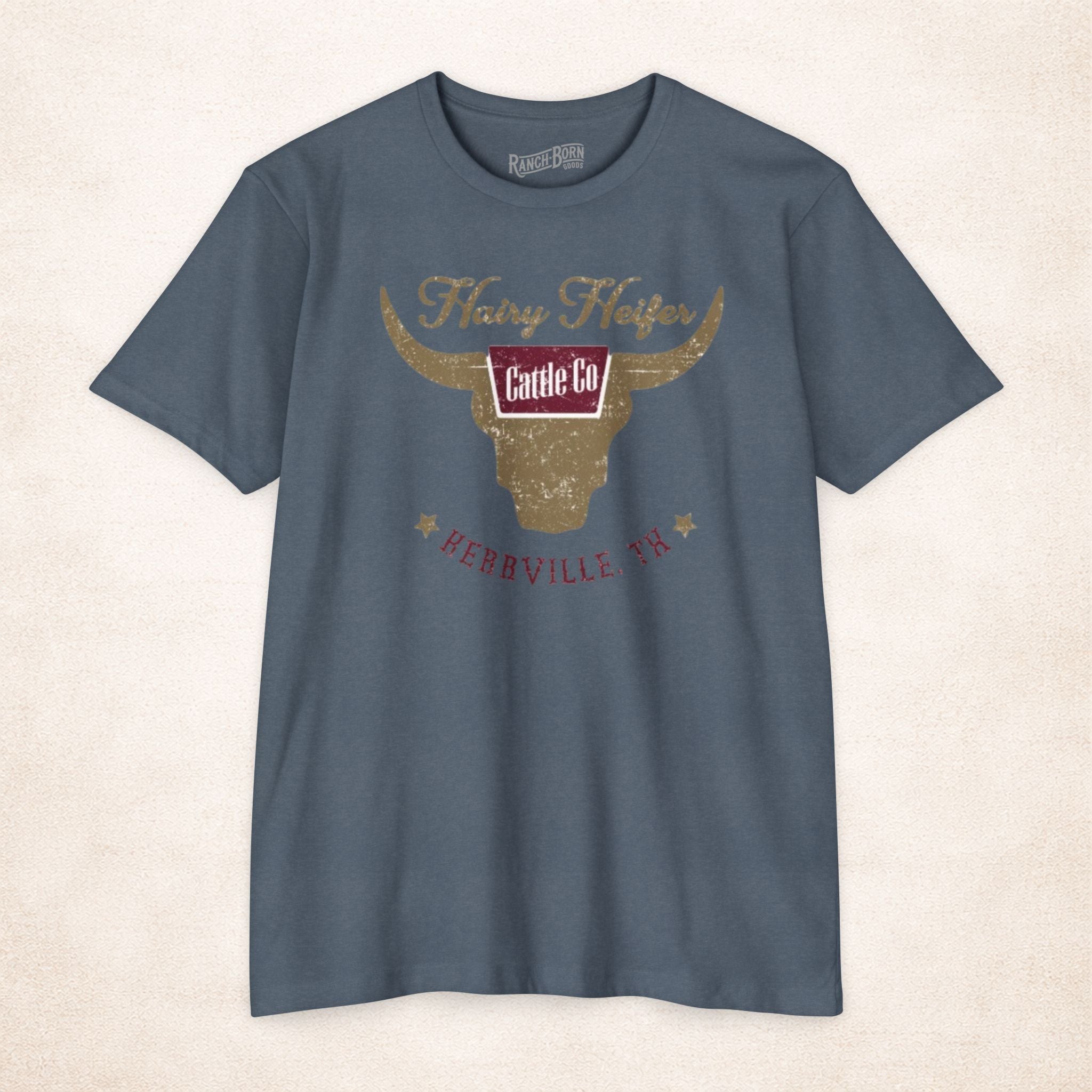 Hairy Heifer Stockyard Tee
