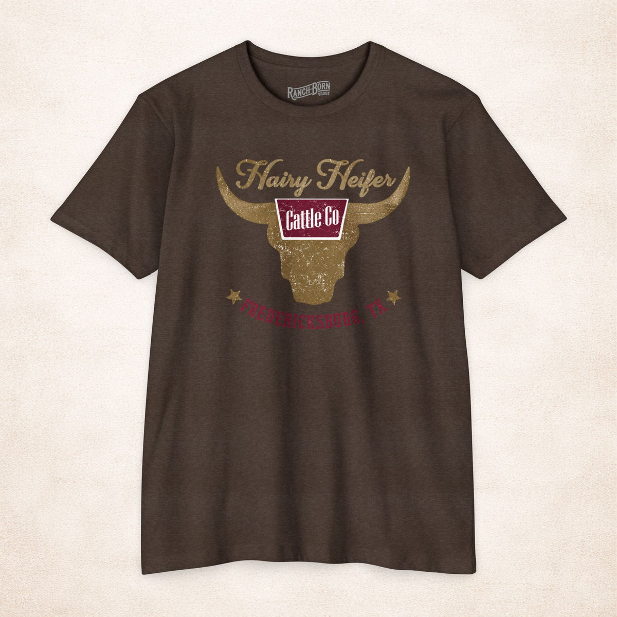 Hairy Heifer Stockyard Tee
