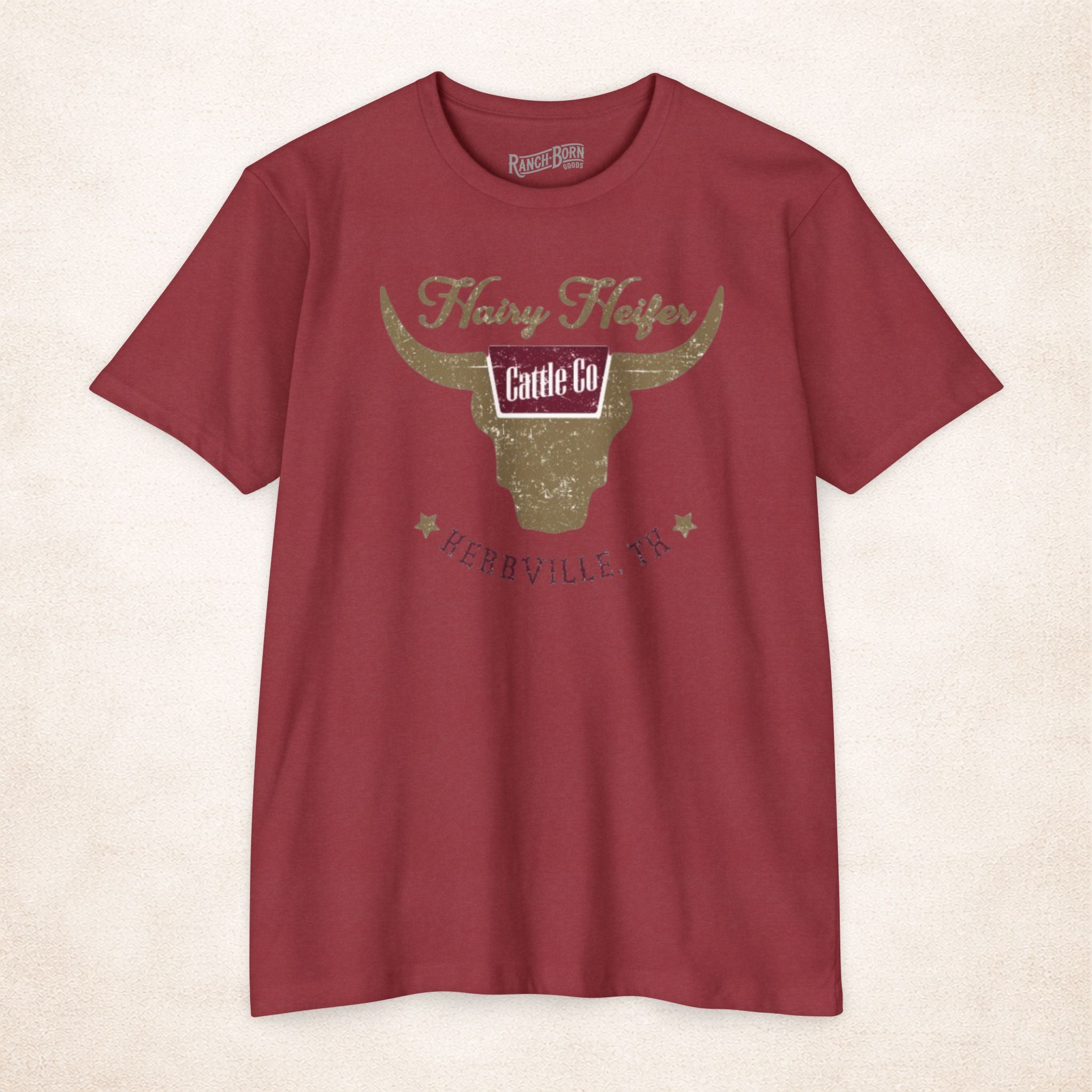 Hairy Heifer Stockyard Tee
