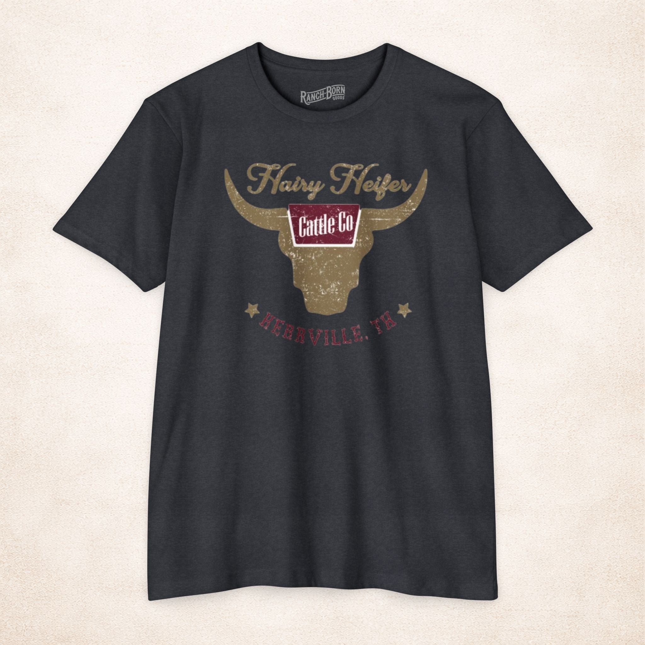 Hairy Heifer Stockyard Tee