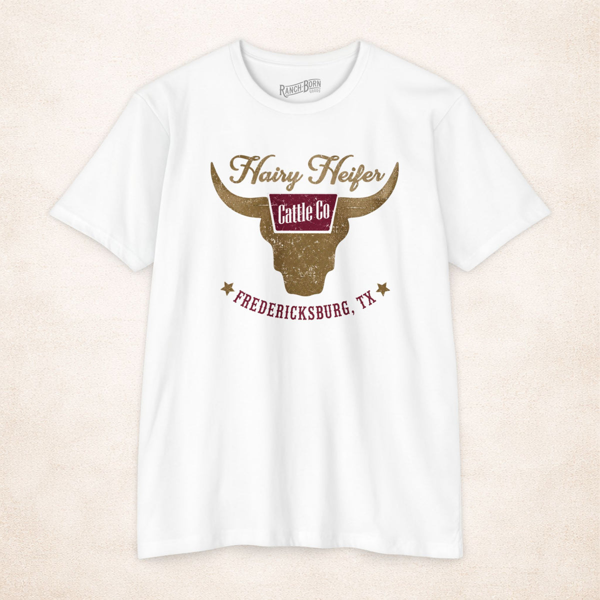 Hairy Heifer Stockyard Tee