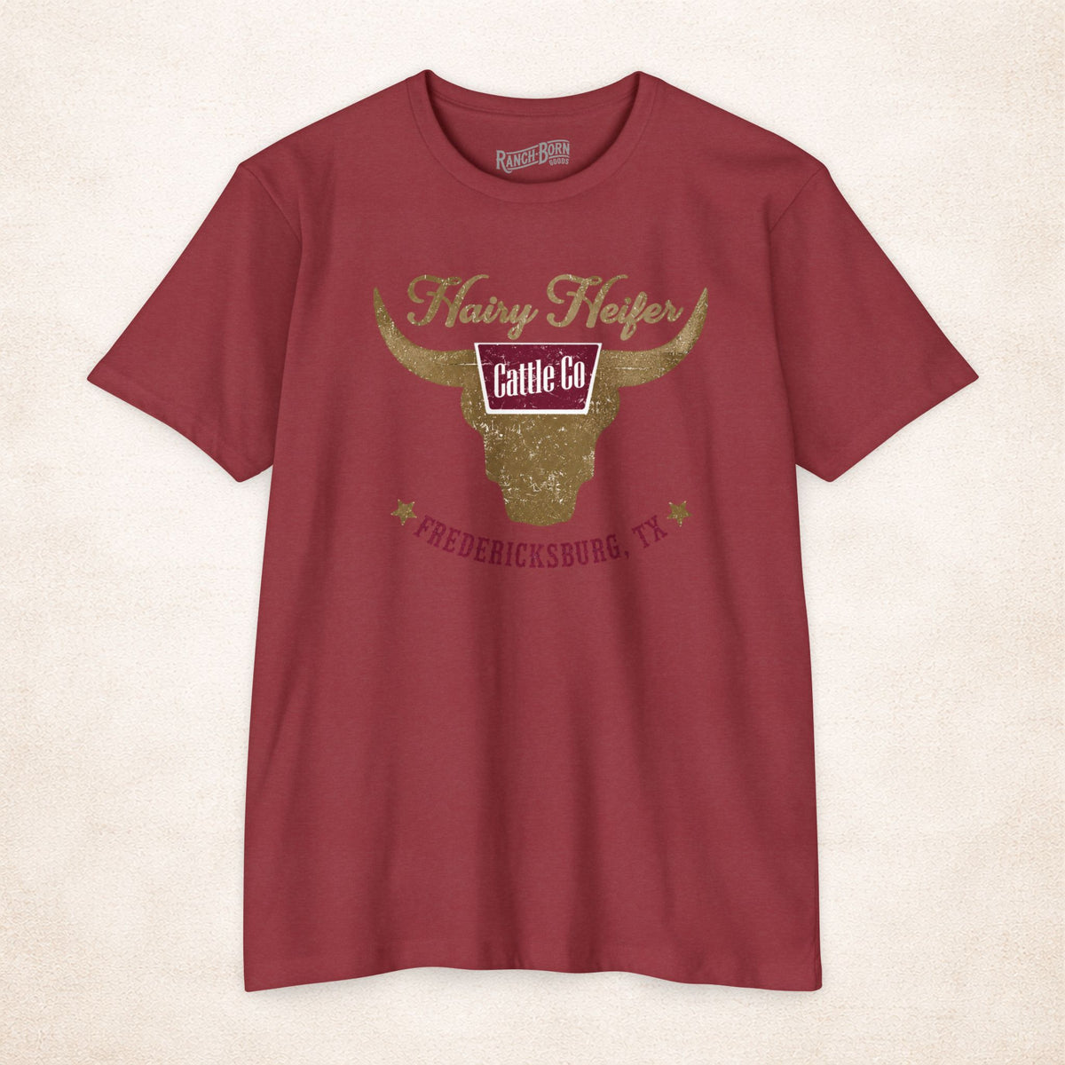Hairy Heifer Stockyard Tee