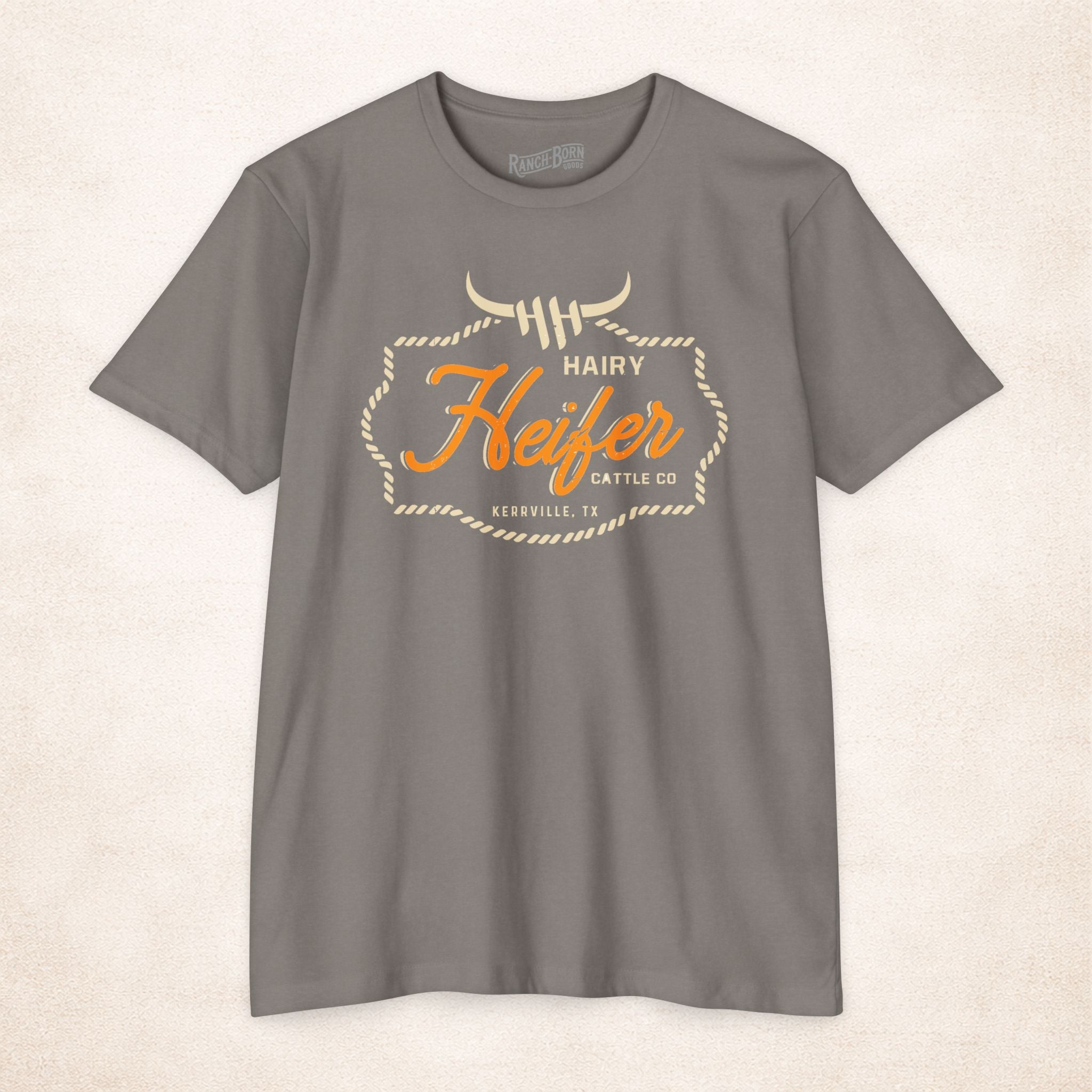 Hairy Heifer Stock Rope Tee