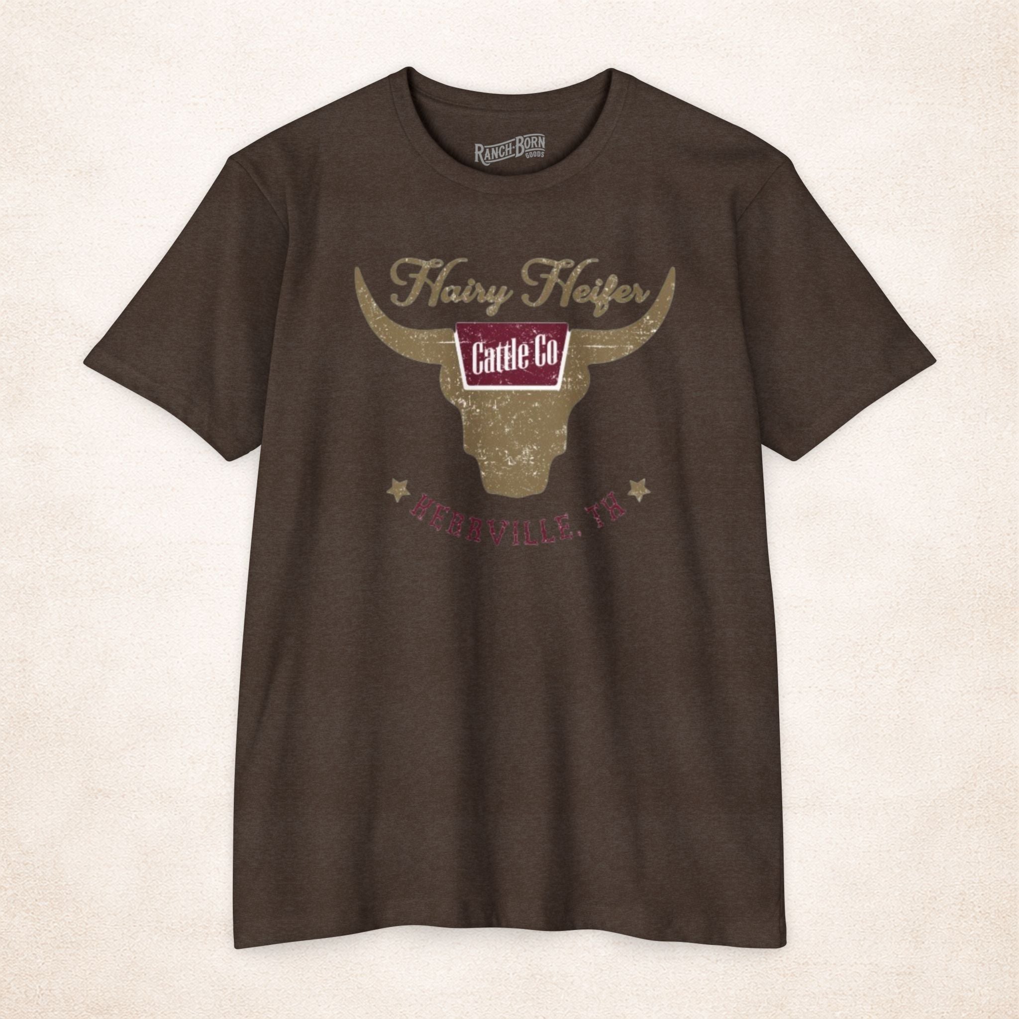 Hairy Heifer Stockyard Tee