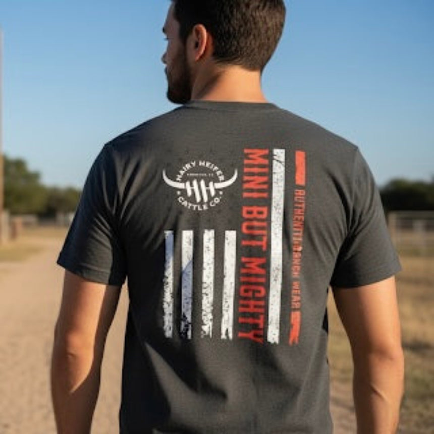 Hairy Heifer “Mini But Mighty” Tee