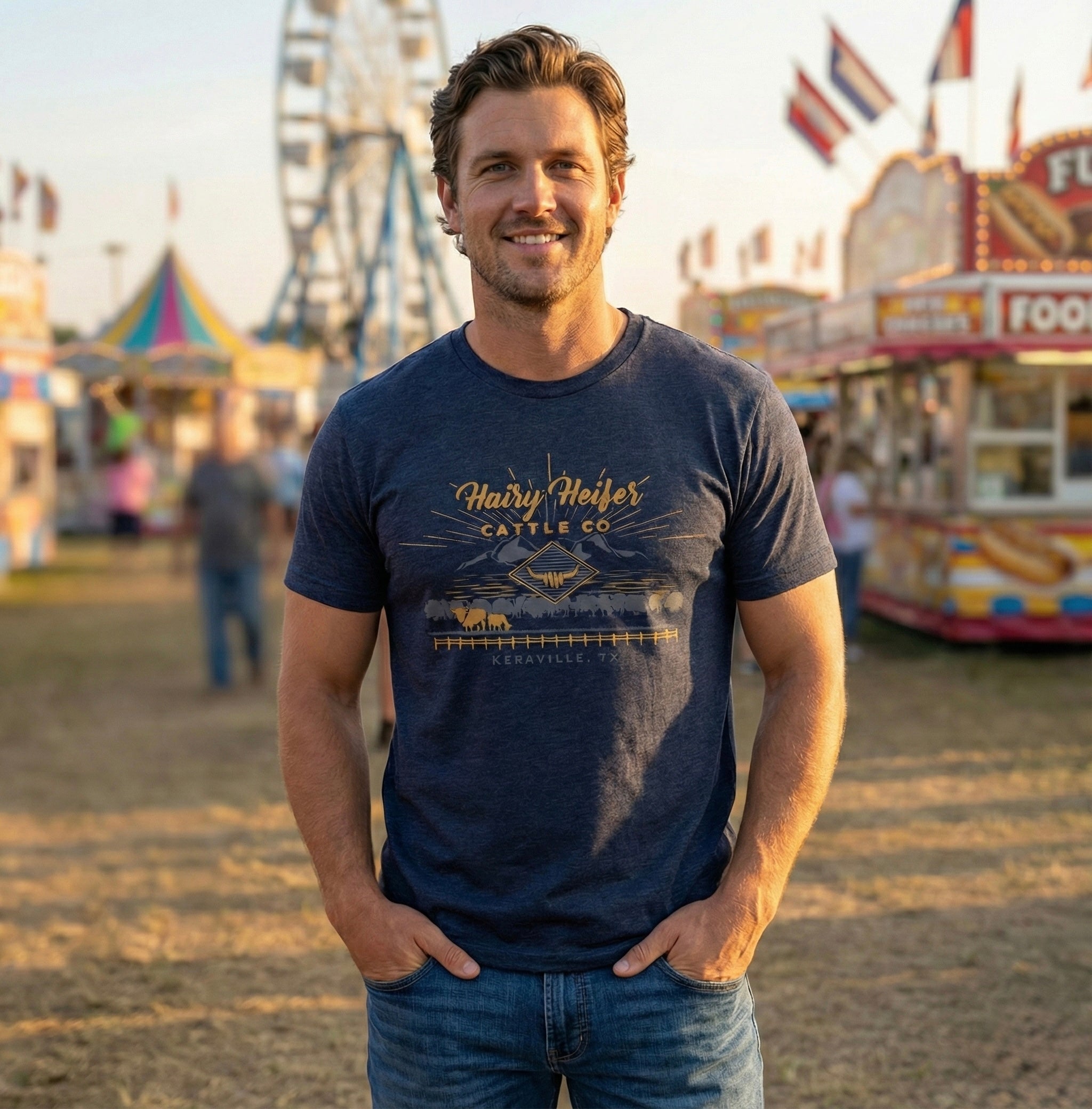 Hairy Heifer Cattle Co. — Range Tee