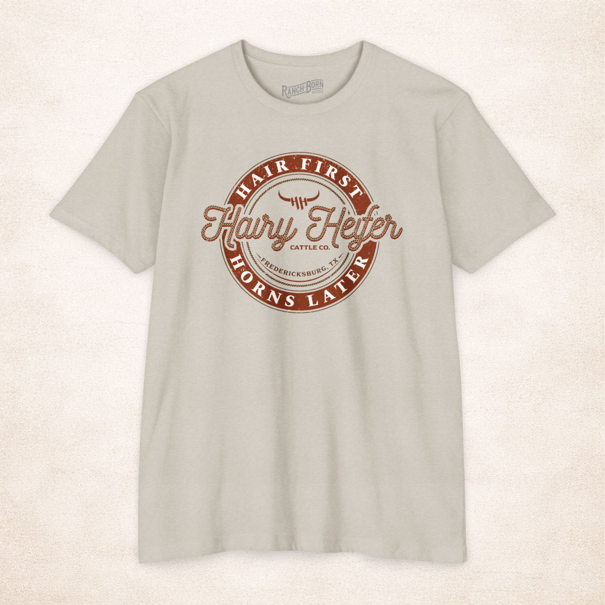 Hair First, Horns Later Tee