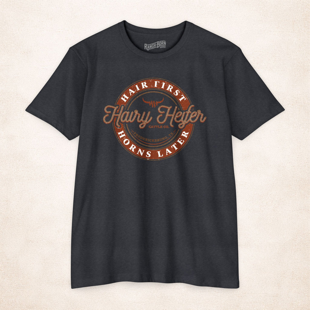 Hair First, Horns Later Tee