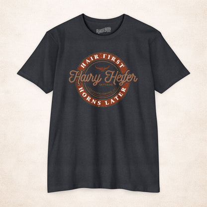 Hair First, Horns Later Tee