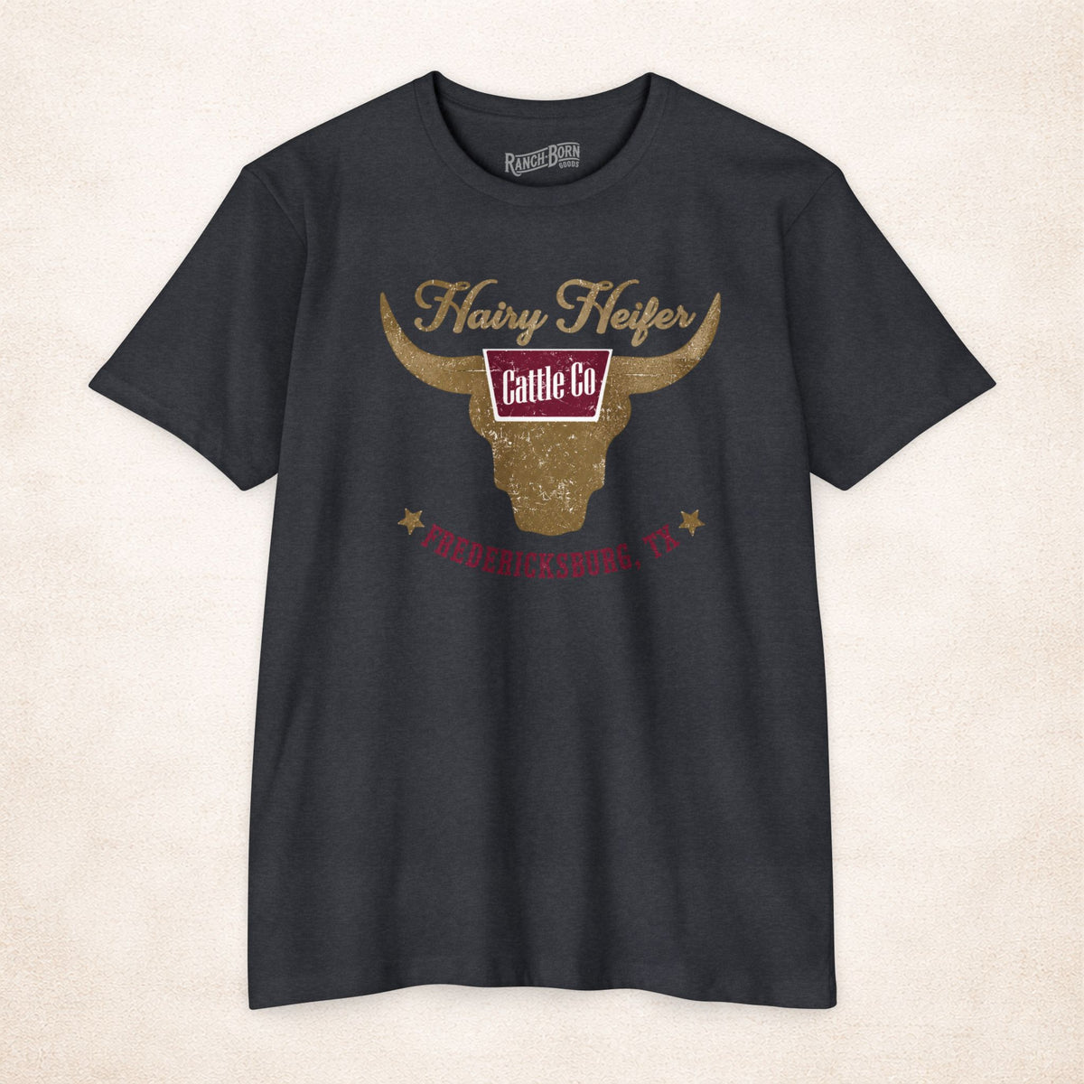 Hairy Heifer Stockyard Tee