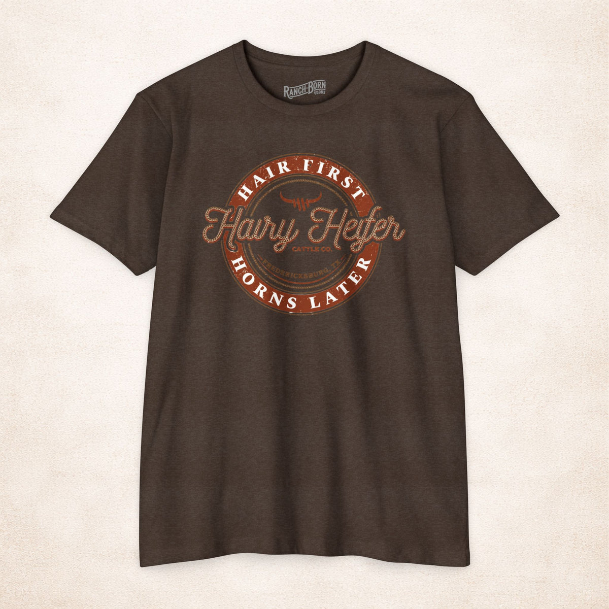 Hair First, Horns Later Tee