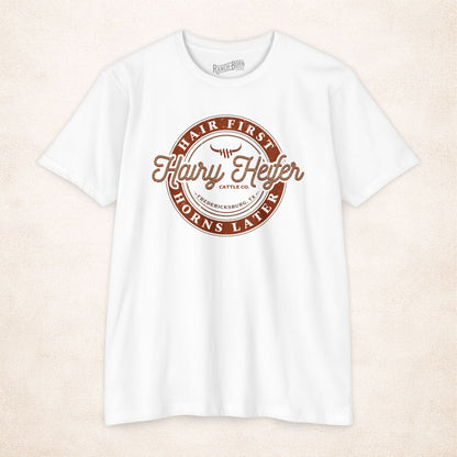 Hair First, Horns Later Tee