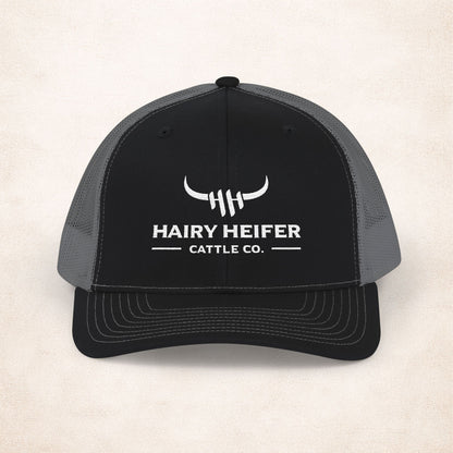 Hairy Heifer Logo Cap White