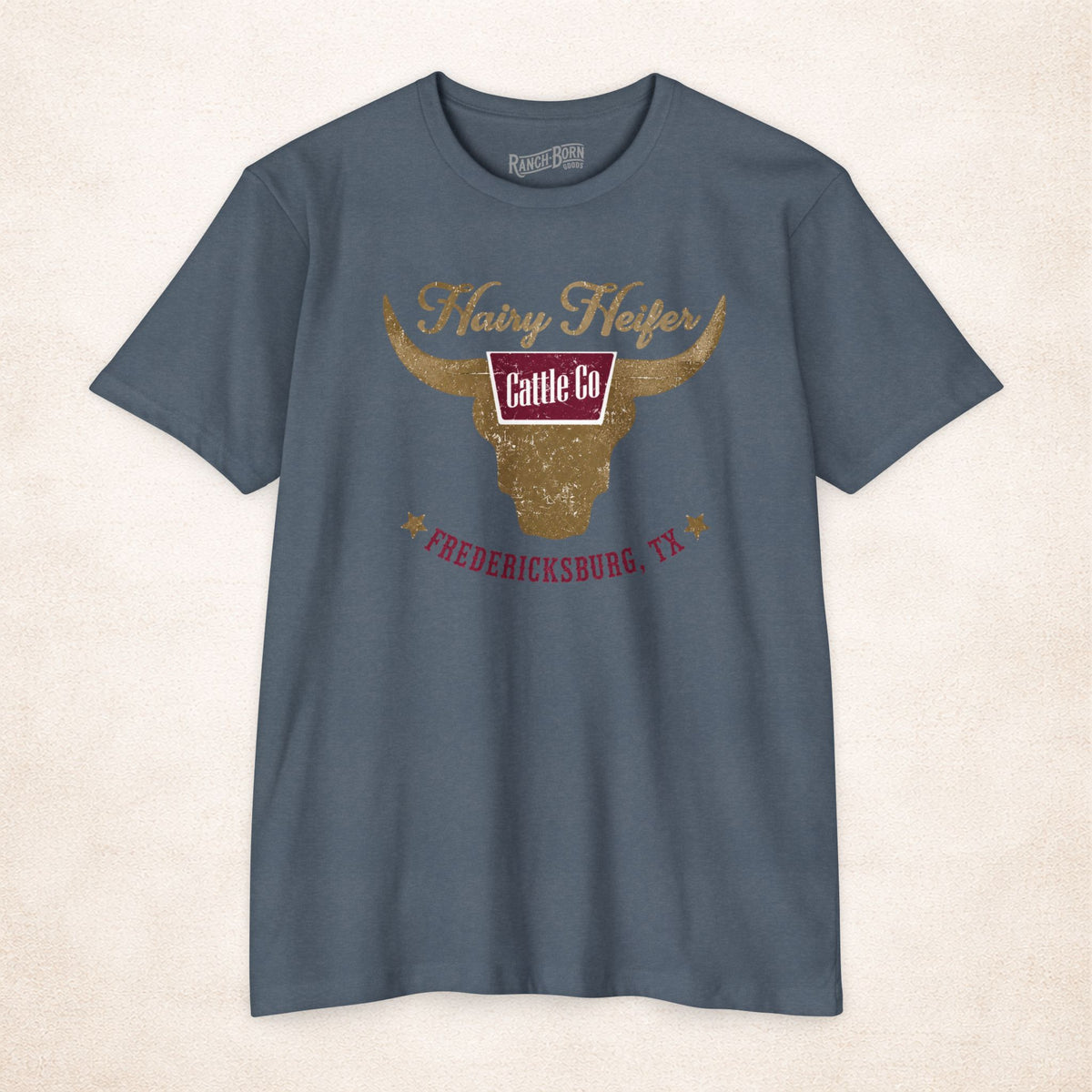 Hairy Heifer Stockyard Tee